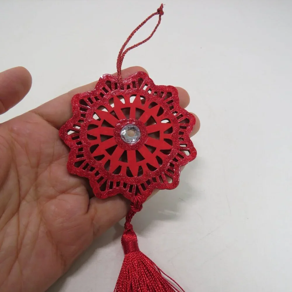 Asian Red Dragonfly (6) Table Setting Set New Year, Wedding, Celebration